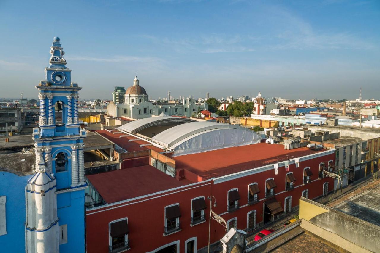 Hotel Quinta Real Puebla Exteriér fotografie View of the city of Puebla from the roof of the Museo Casa de Morelos