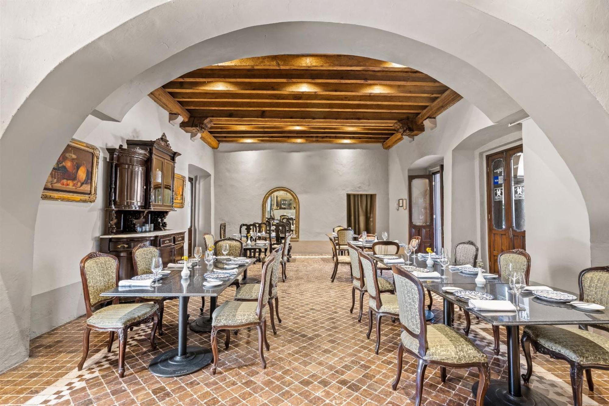 Hotel Quinta Real Puebla Exteriér fotografie Restaurant